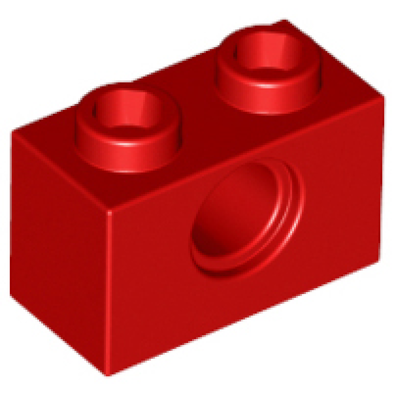 Technic, Steen 1x2 Red